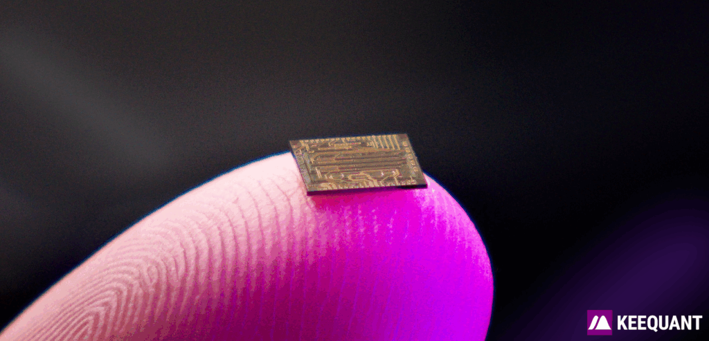 Photonische Integration ist die technologische Grundlage von KEEQuants nächster Generation chipbasierter QKD-Systeme.